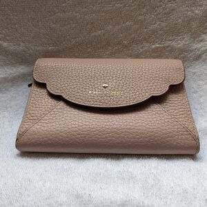 New Kate Spade Pink Scalloped Wallet